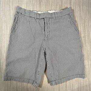 Polo Ralph Lauren Mens Bradbury Fit Seersucker Stripe Shorts Size 32